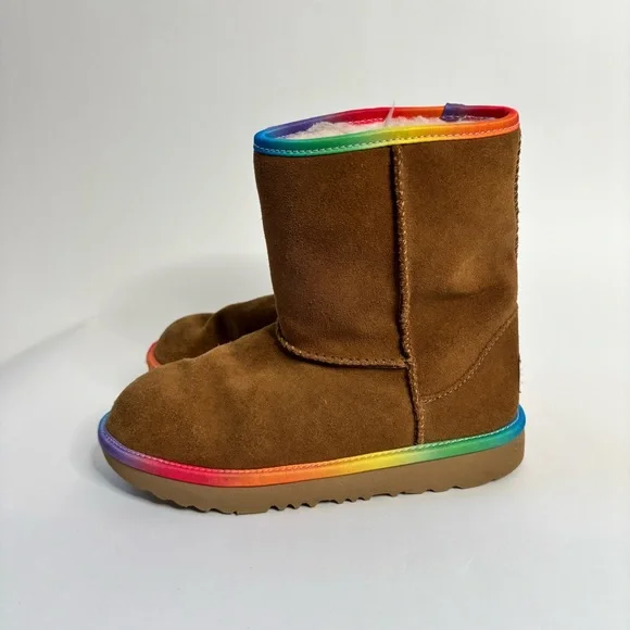 Ugg MINI Classic II Rainbow BOOTS Kids size 1